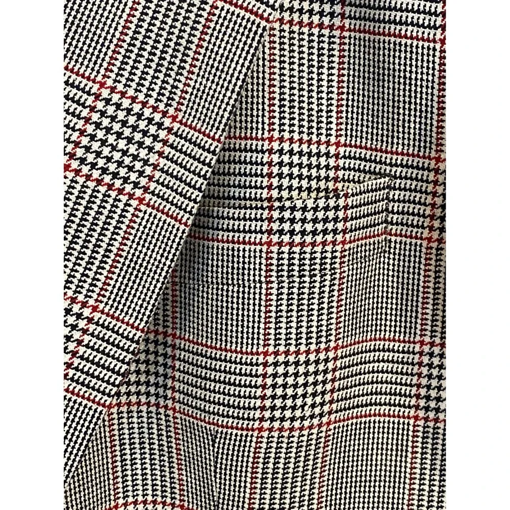 Vintage Brandini Mens 42T Glen Plaid Blazer Grey Red‎ Check Sport Coat Canada